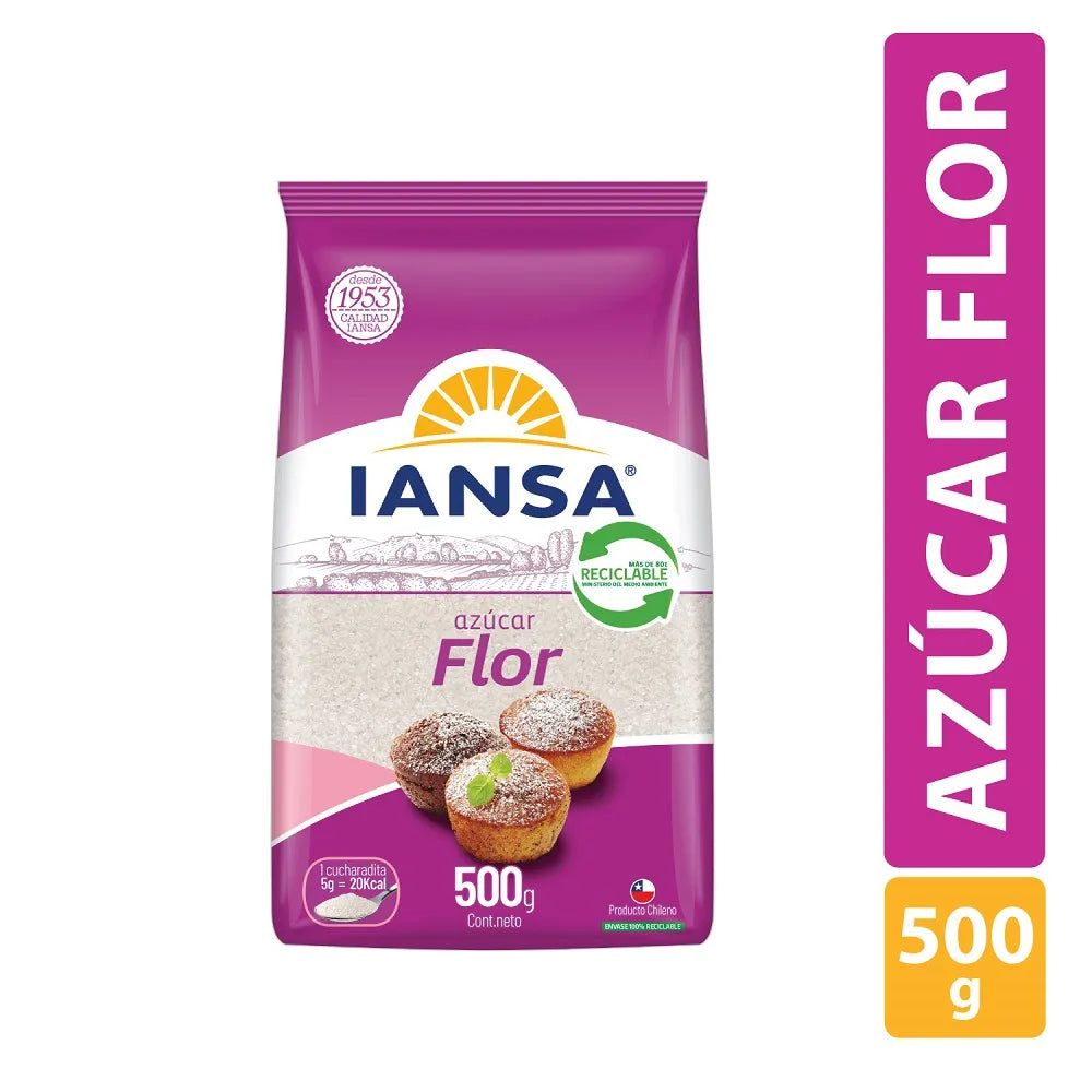 AZUCAR FLOR IANSA 500G