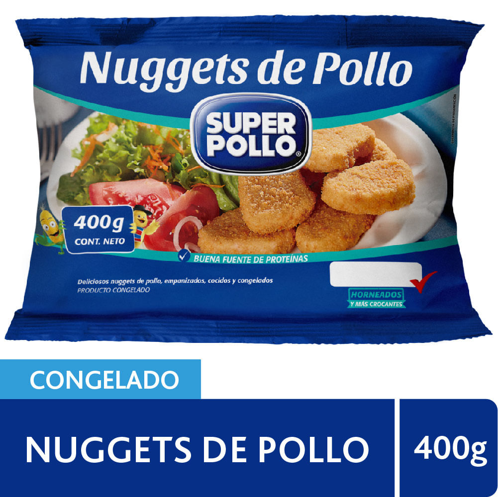 nuggets de pollo 400g super pollo