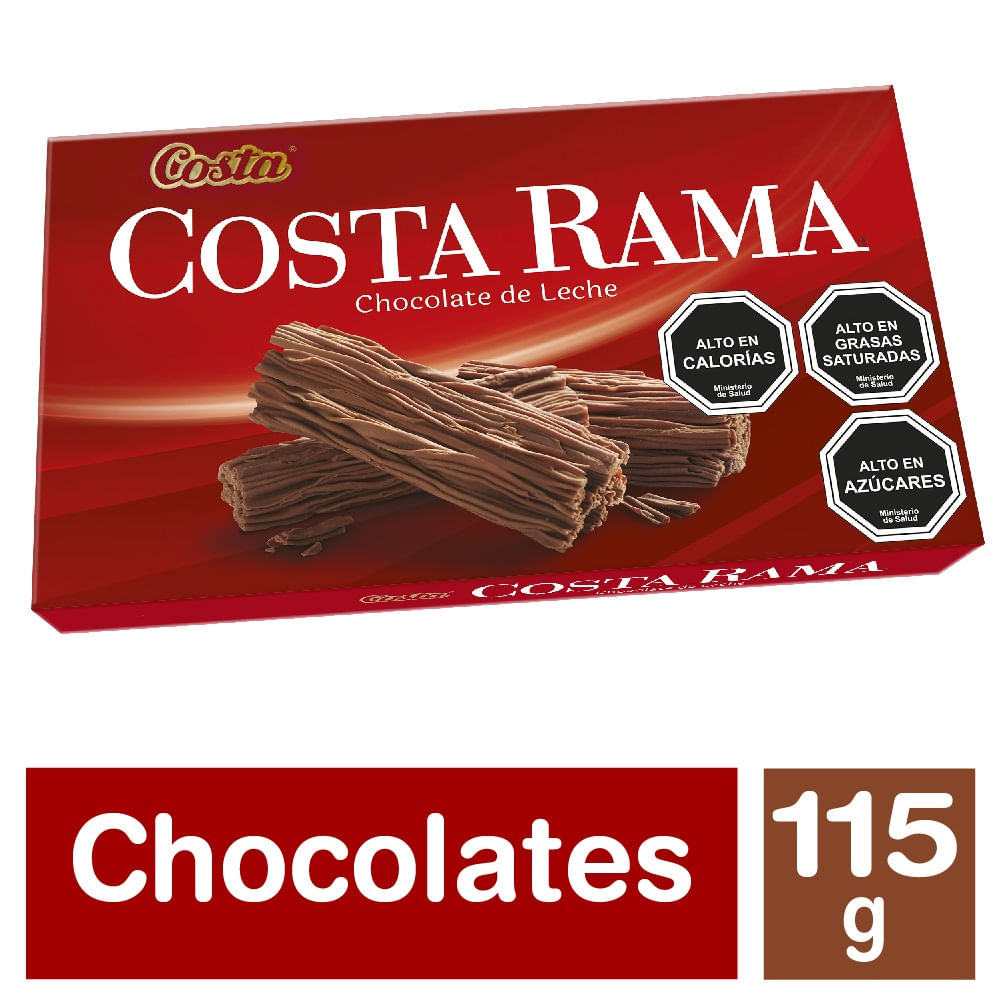 costa rama chocolate 115g costa
