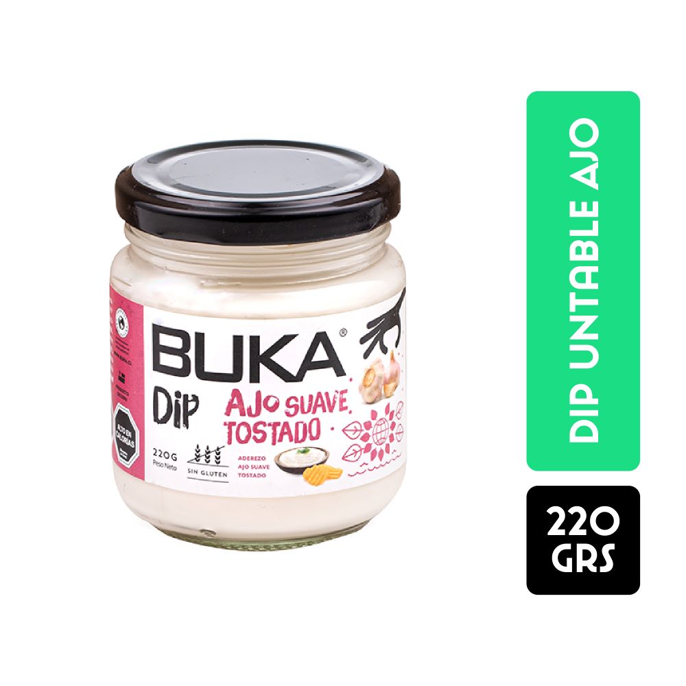 buka salsa ajo suave tostado 220g
