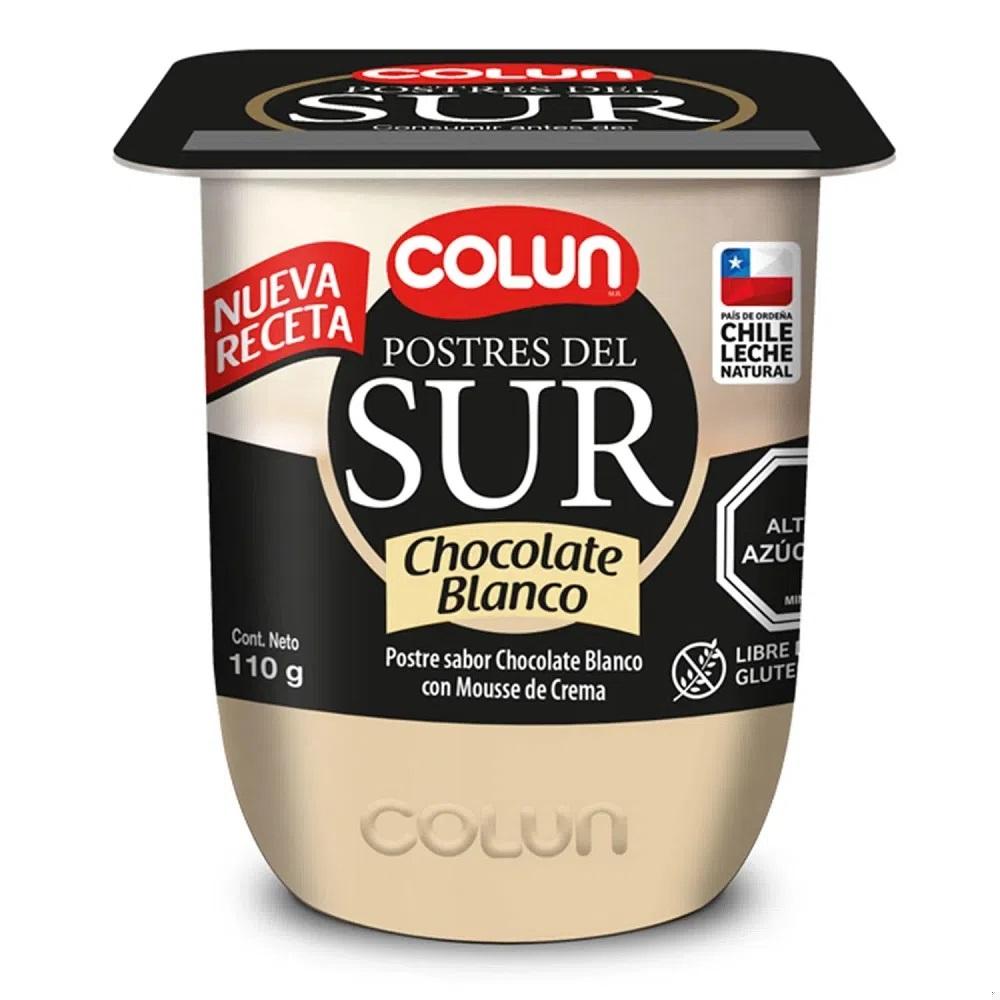 postre del sur chocolate blanco