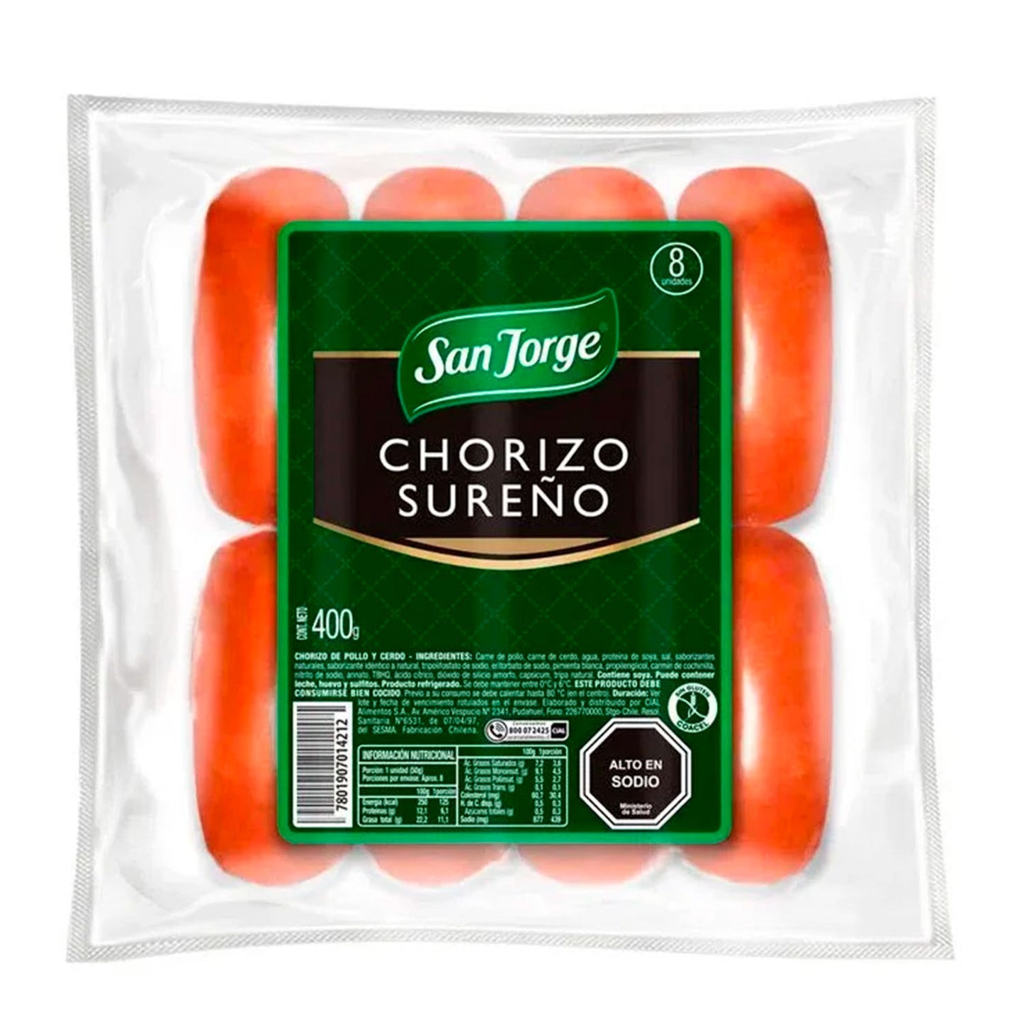 chorizo sureño san jorge