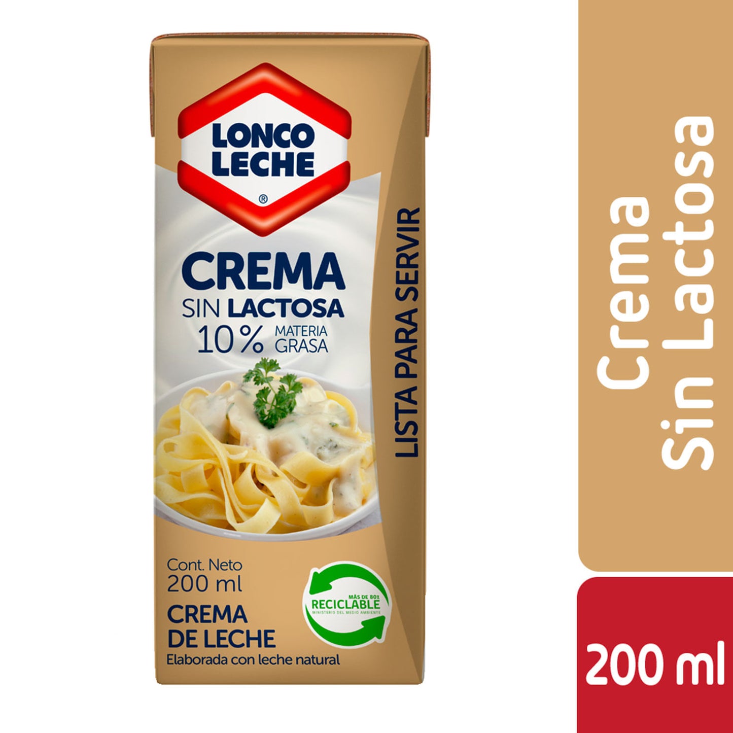 crema de leche sin laptosa 200g