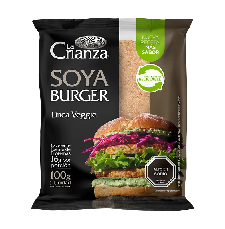 hamburguesa de saya la crianza 100gh
