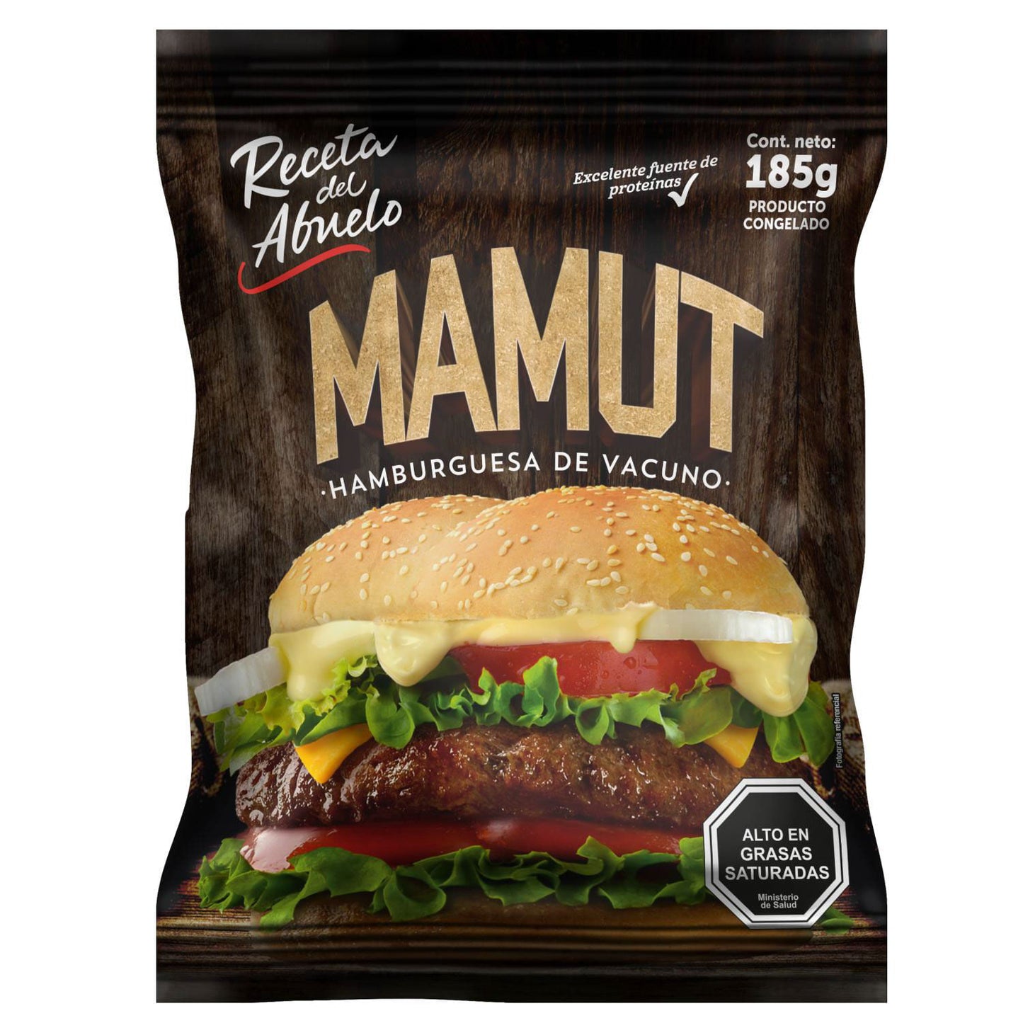 hamburguesa mamut 185g