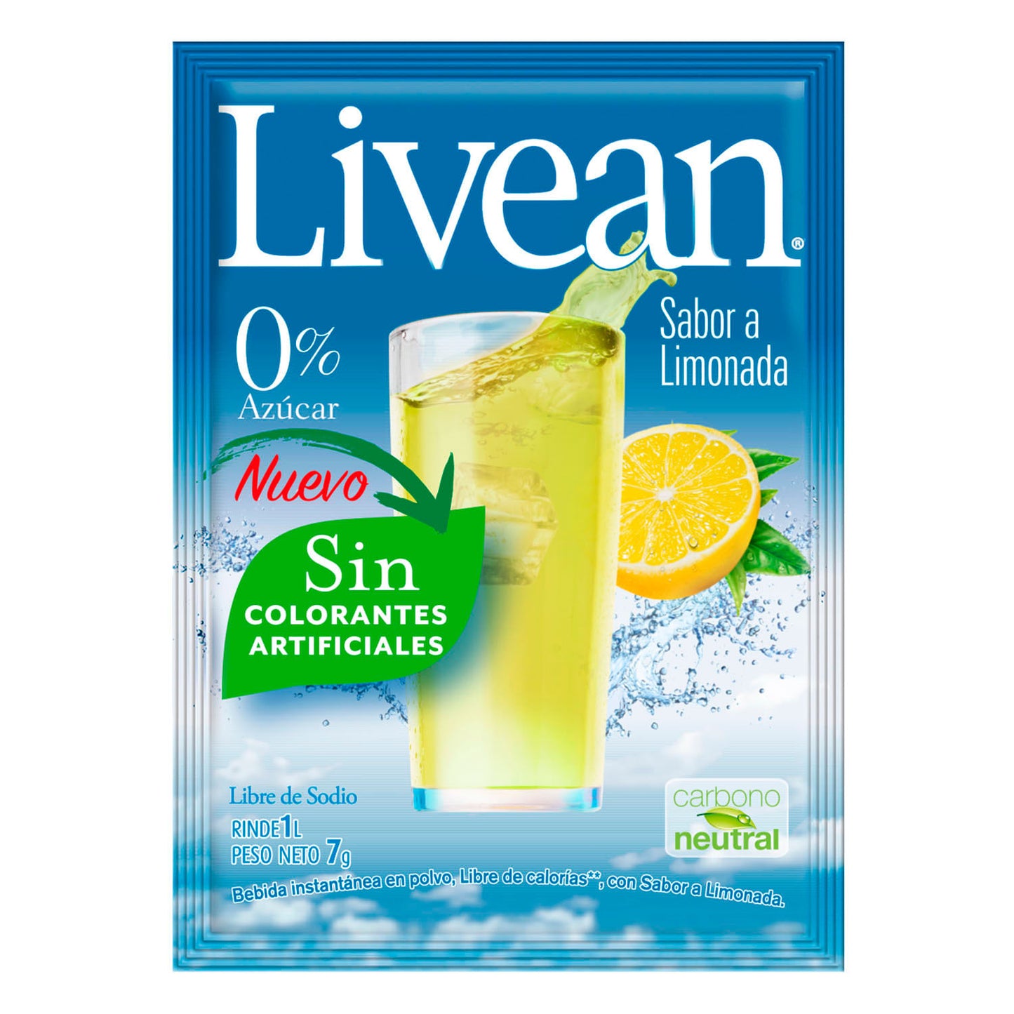 JUGO EN POLVO LIVEAN LIMONADA