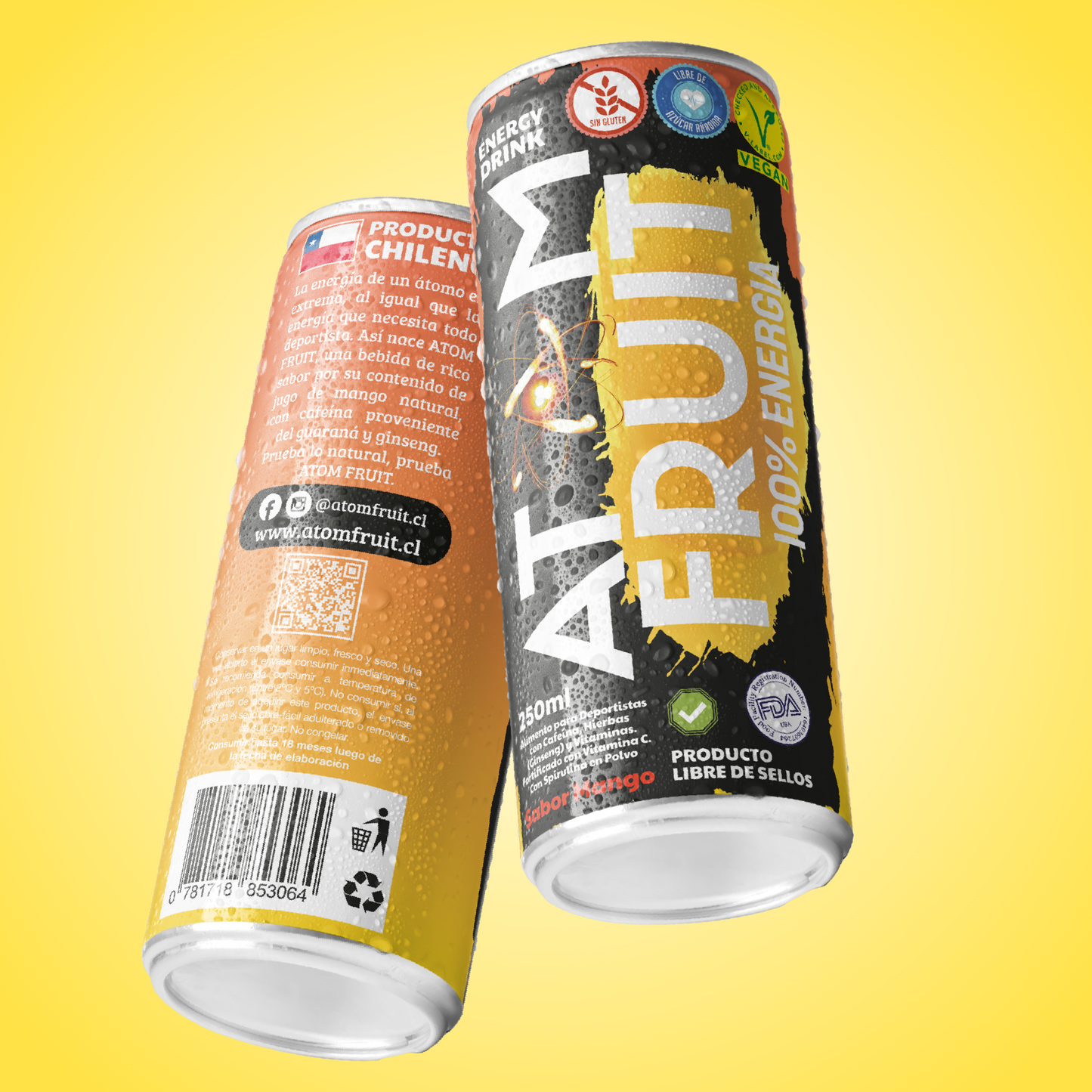 ATOM FRUT SABOR MANGO