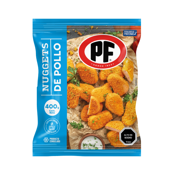 nuggets de pollo 400gr pf