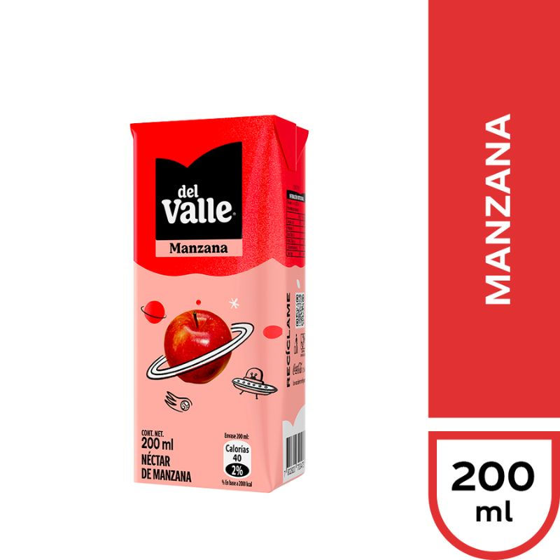 DEL VALLE MANZANA 200ML