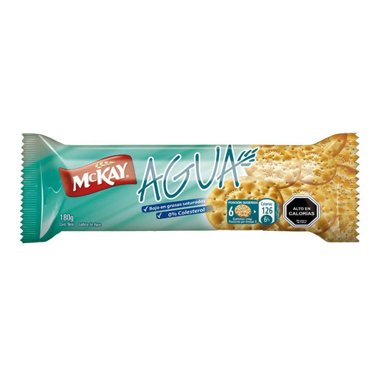 galleta de agua 180g mckay