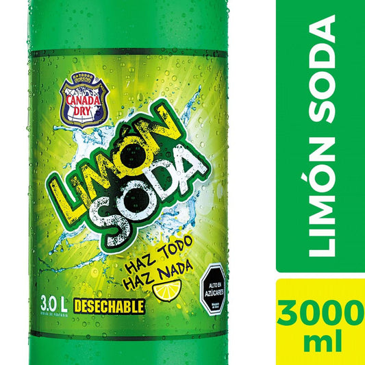 LIMON SODA 3LITROS DESECHABLE