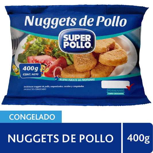 nuggets de pollo 400g super pollo