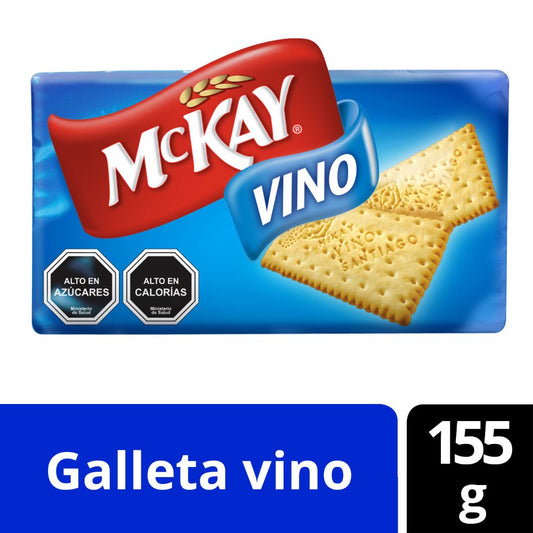 galleta vino mckay 155g