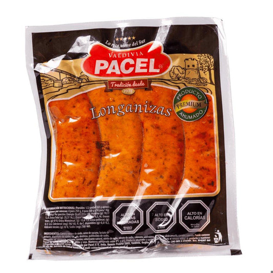 chorizo parrillero pacel 250gr