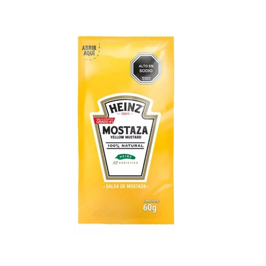 mostaza heinz 60g