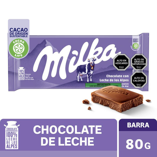 milka alpine milk 80g