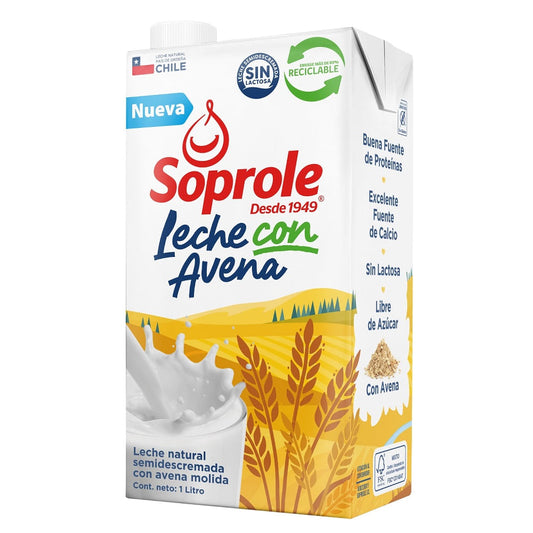 leche con avena 1litros