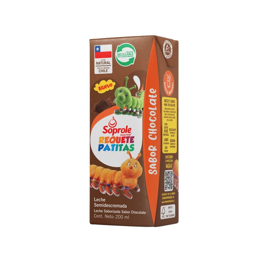 leche chocolate soprole bombillin patitas
