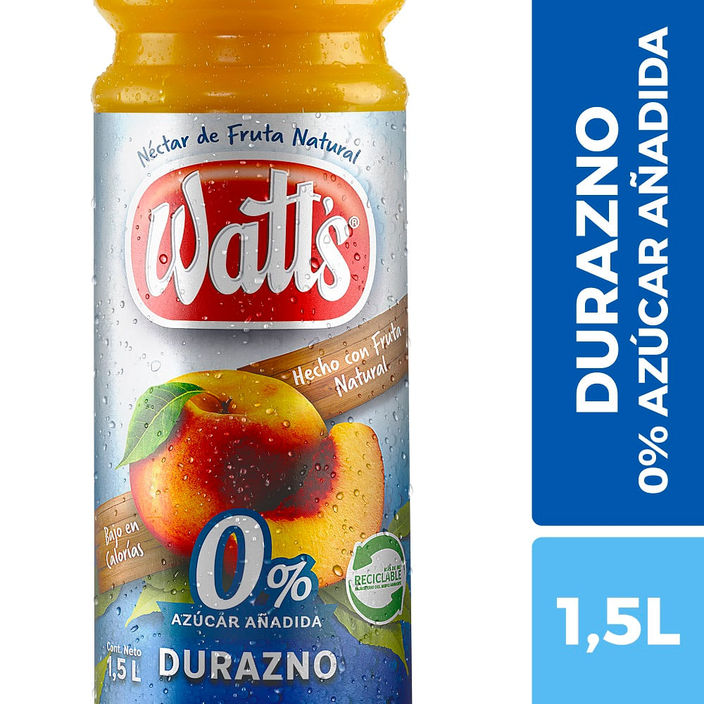 NECTAR WATTS DURAZNO LIGHT 1.5