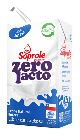 leche entera zero lacto 1 litro