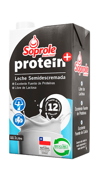 leche protein semi descremada