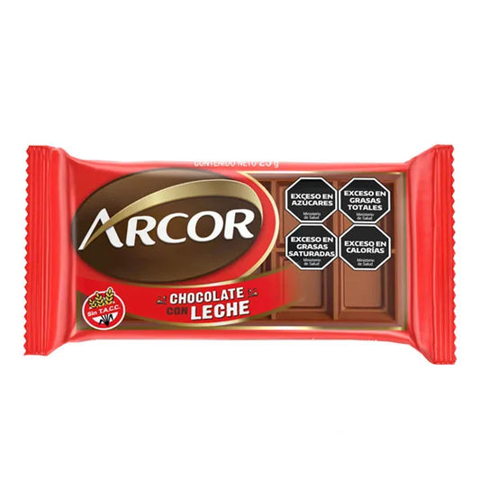 ARCOR CHOCOLATE DE LECHE 30G