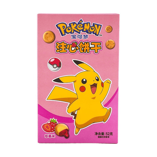 galleta pokemon frutilla