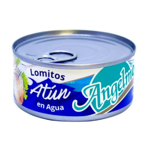 lomitos de atun en agua algelmo