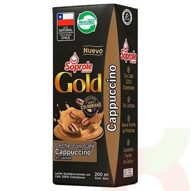 leche gold capuchino 200ml