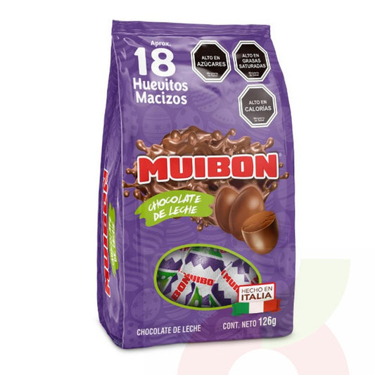 huevitos muibon chocolate leche