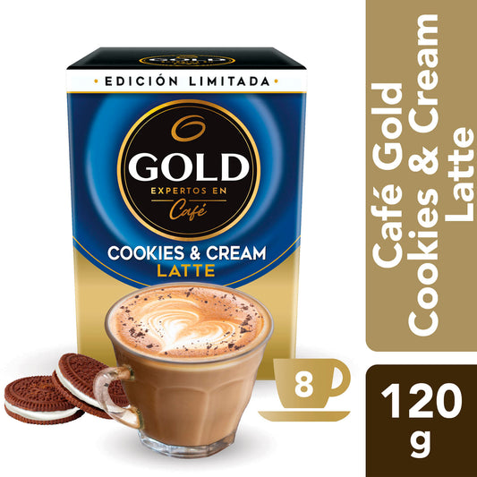 cafe cookies cream gold