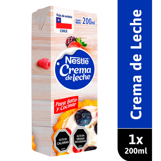crema de leche nestle 200ml