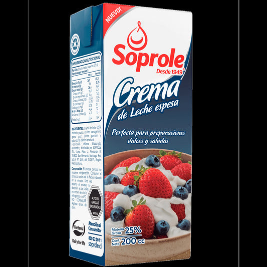 crema de leche 200g