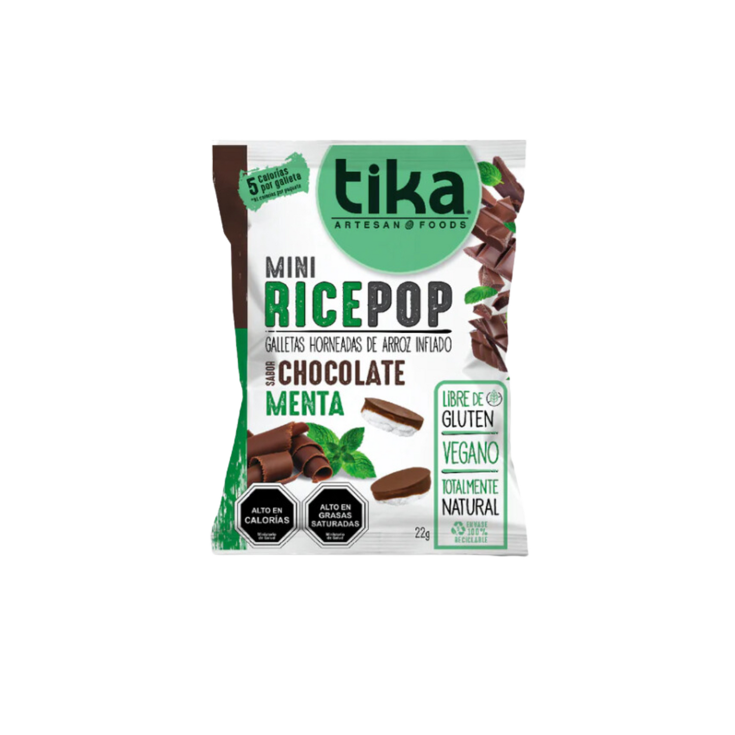 pop chocolate y menta 100g
