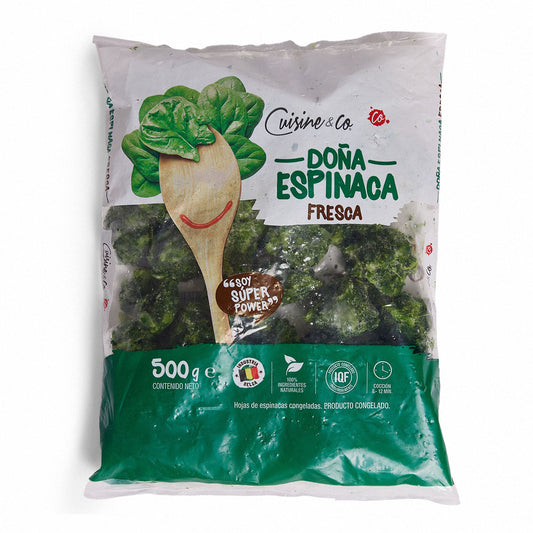 espinaca congelada 500gr