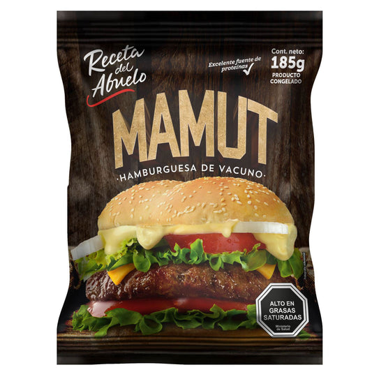 hamburguesa mamut 185g