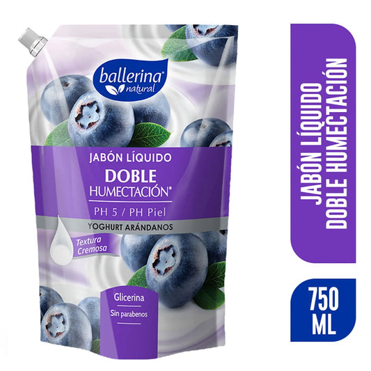 jabon liquido yoghurt arandano