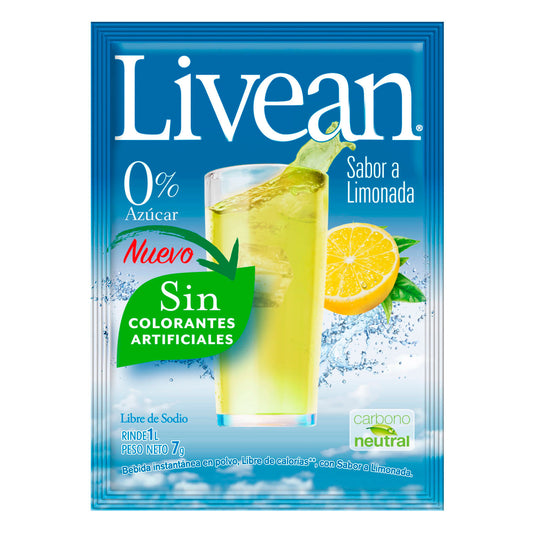 JUGO EN POLVO LIVEAN LIMONADA