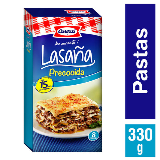 lasaña precosida carozzi