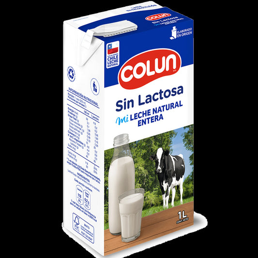 leche entera sin lactosa colun