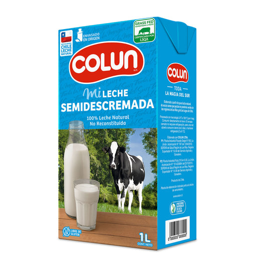 leche semidescremada colum