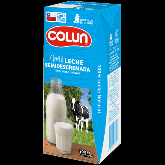 leche semidescremada colun