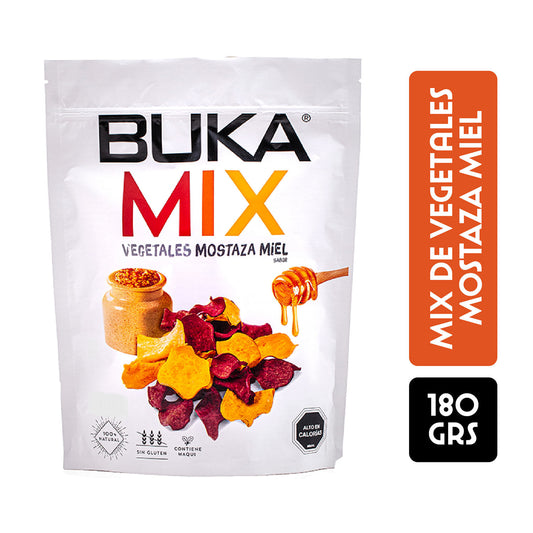 buxa mix vegetales mostaza 180g