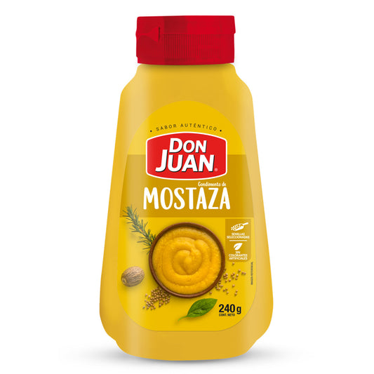 mostaza don juan 240g