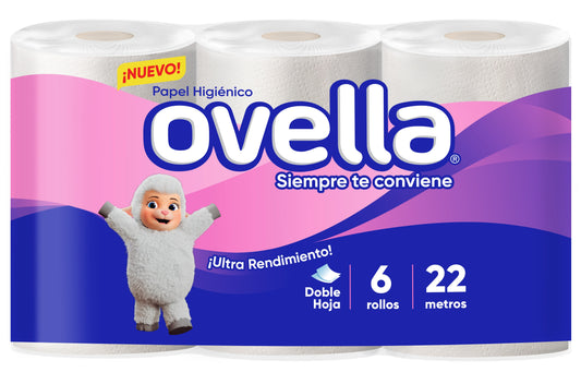 PAPEL HIGUIENICO AVELLA 6M ROLLOS