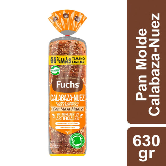 pan molde calabaza nuez 630g