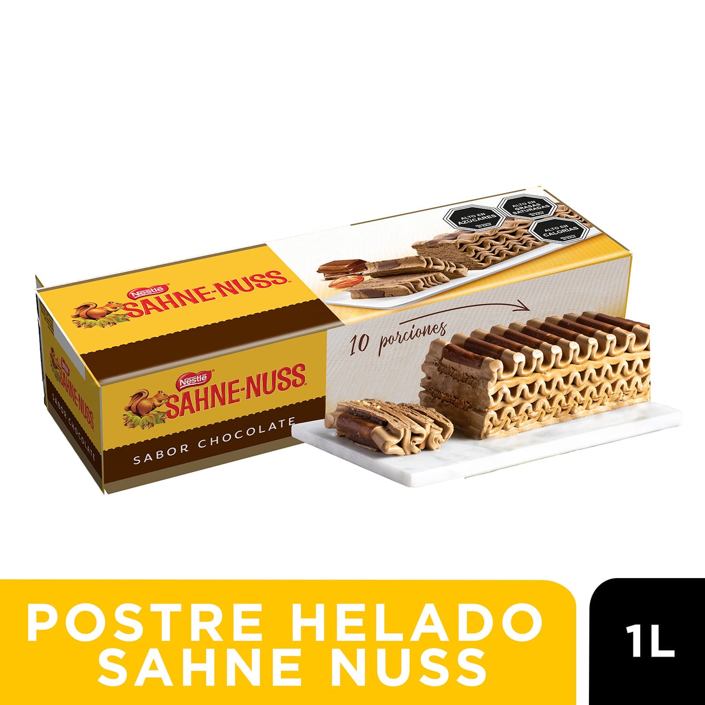 postre sahne nuss chocolate 1litro