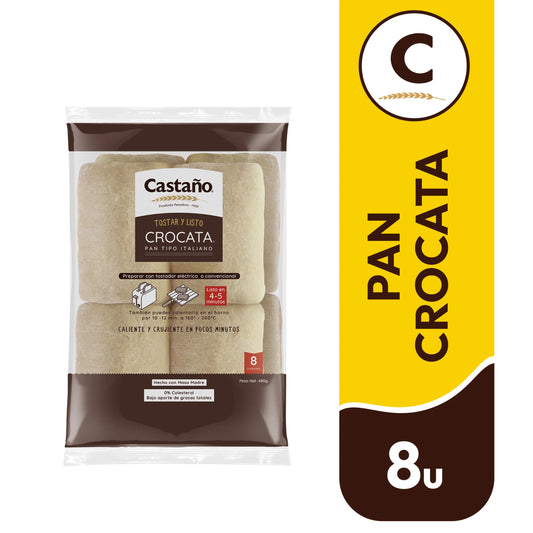 pan crocata castaño