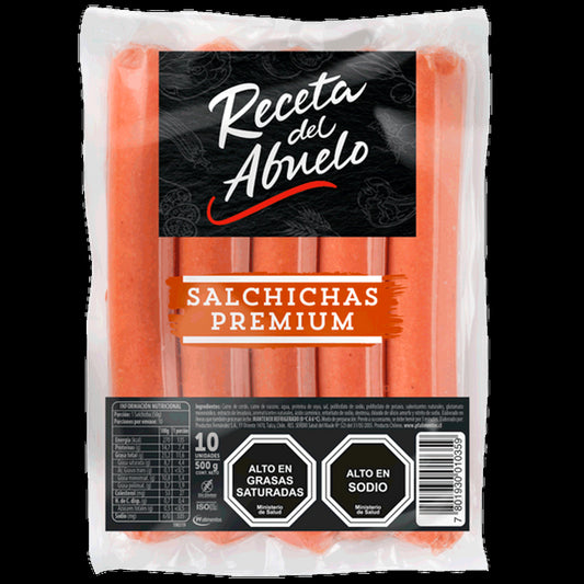 salchichas premiun receta del abuelo