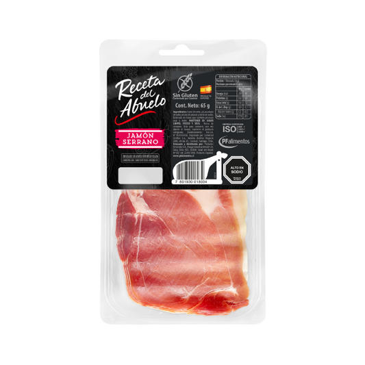 jamon serrano 65g receta abuelo